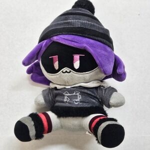 Murder Drones Plush Uzi Doomer Girl Anime Character Winter Hat Outfit Toy